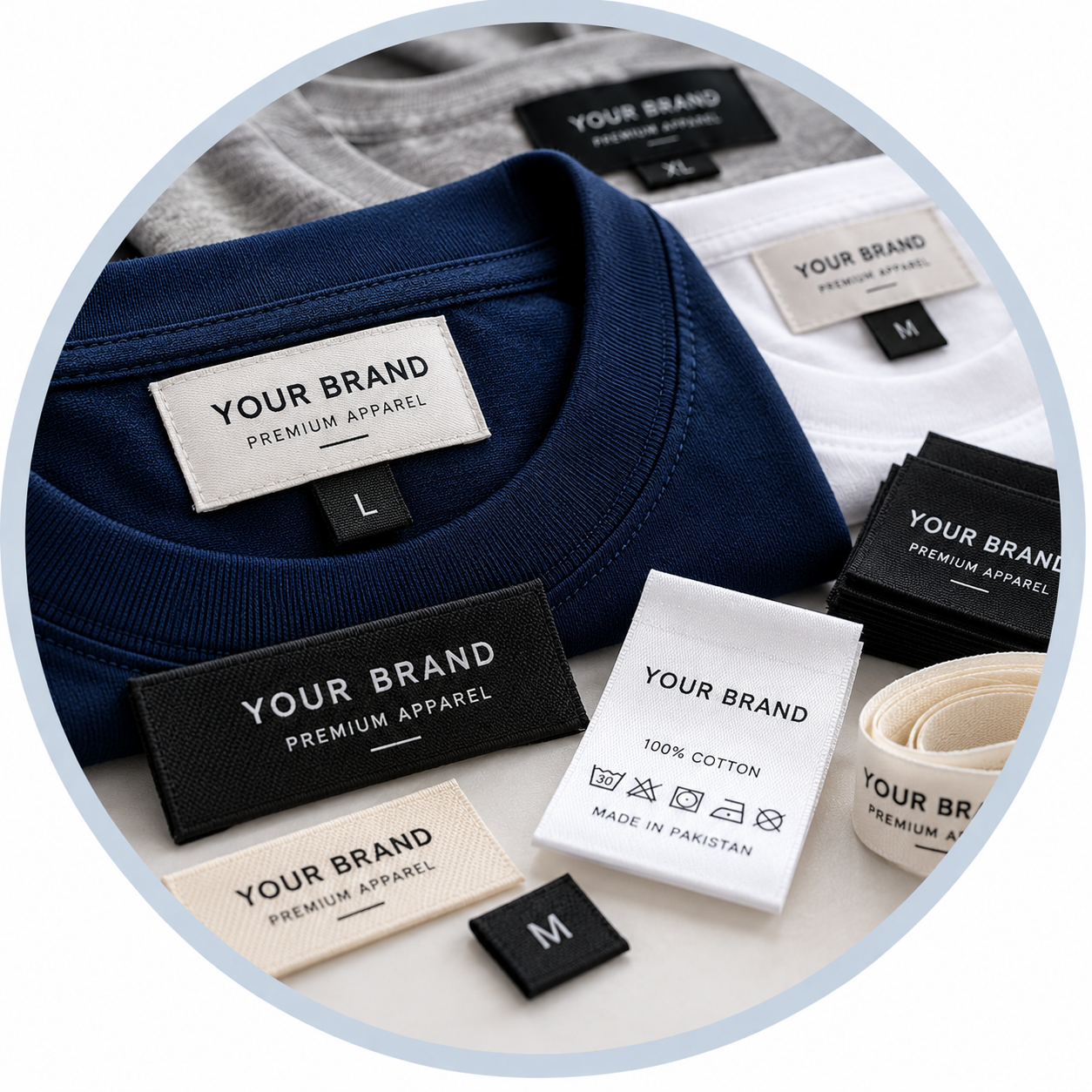 Custom Clothing Labels for Private Label Apparel