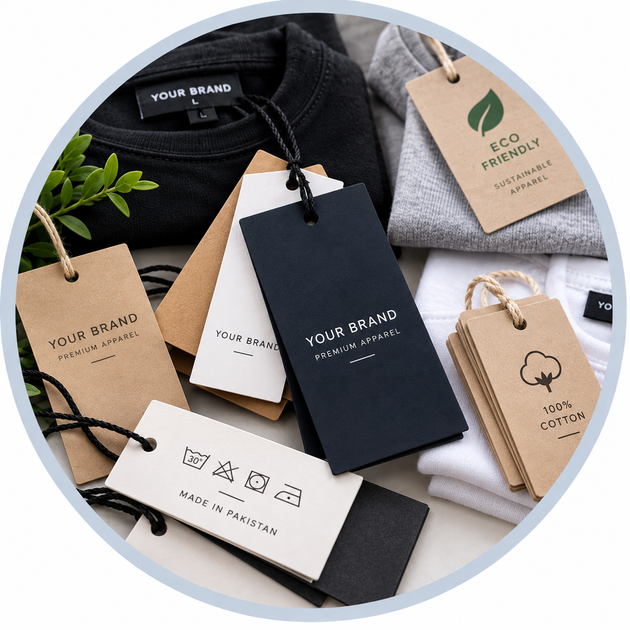 Custom Hang Tags for Private Label Apparel