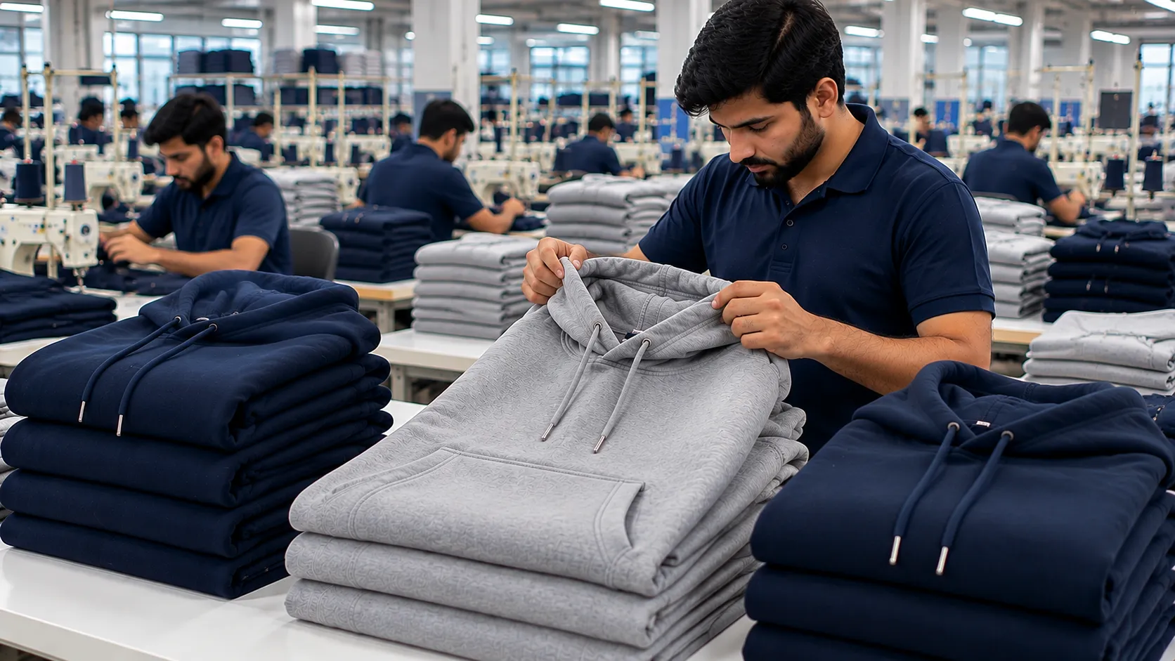 Hoodies and sweatshirts manufacturing in Pakistan