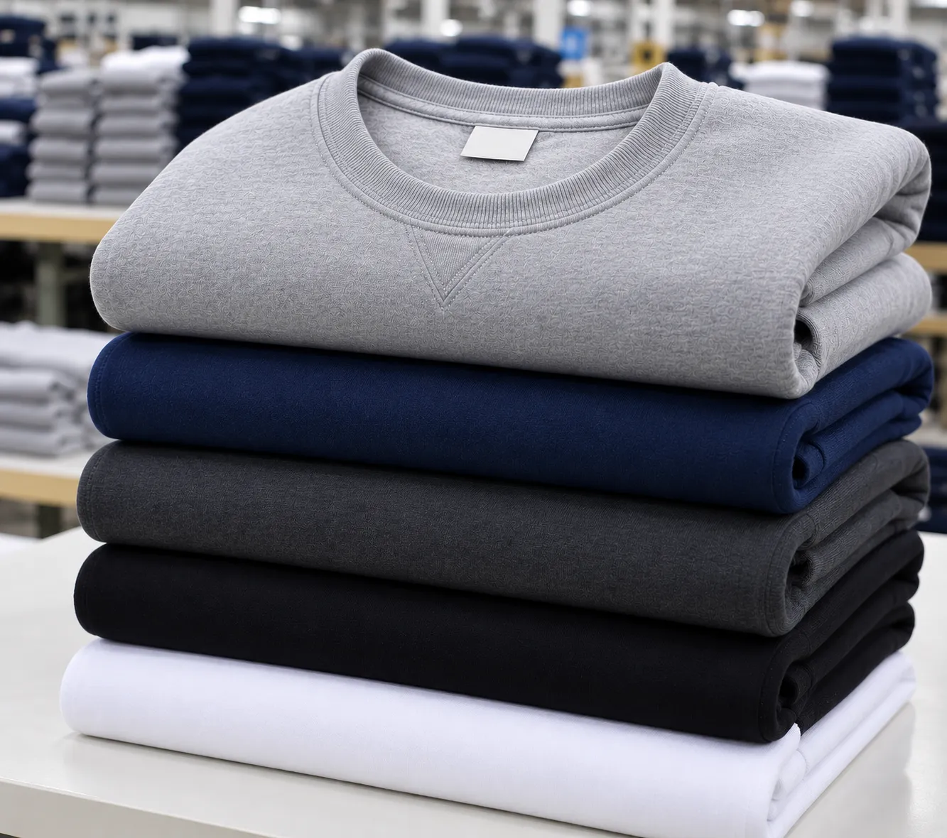 Sweatshirt manufacturing and production in Pakistan
