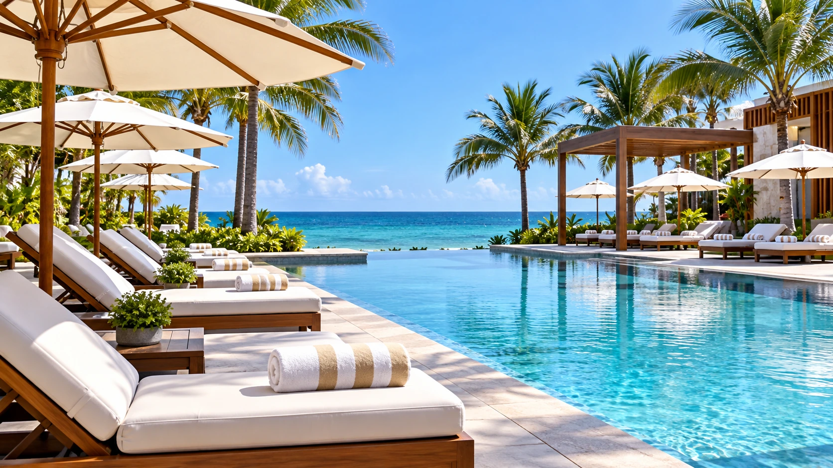 Resort facilities representing hospitality groups