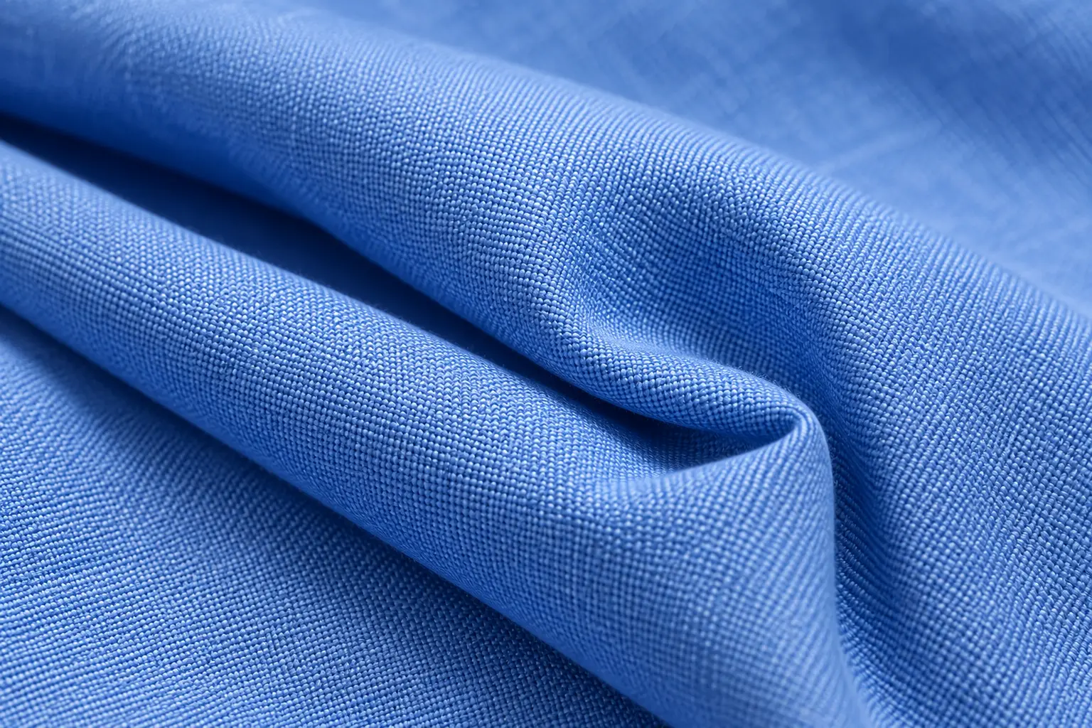 Poly-cotton blended fabric texture